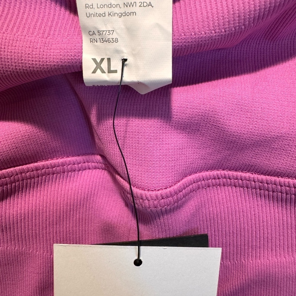 Fabletics Women's Pink Leggings - Picture 4 of 7